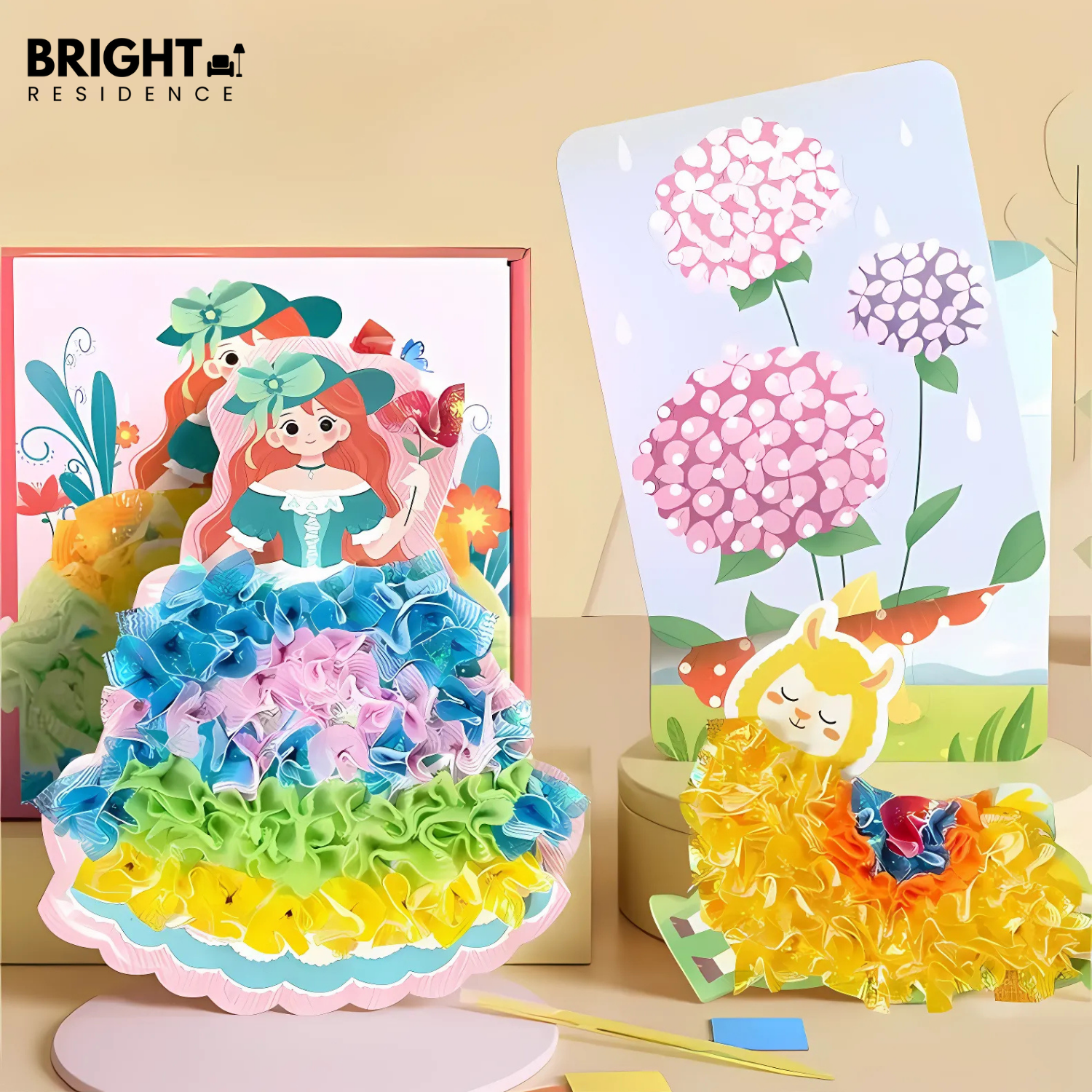 Kids Craft Kit | No Glue or Paint Needed | Ages 3 and Up | Bramwell