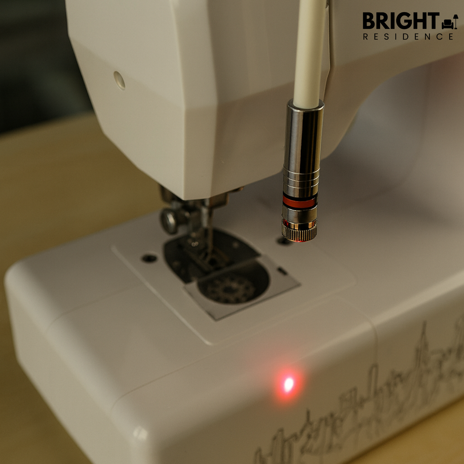 Sewing Machine Laser Guide | 360 Degree Flexible Neck | Magnetic Base | Dawn