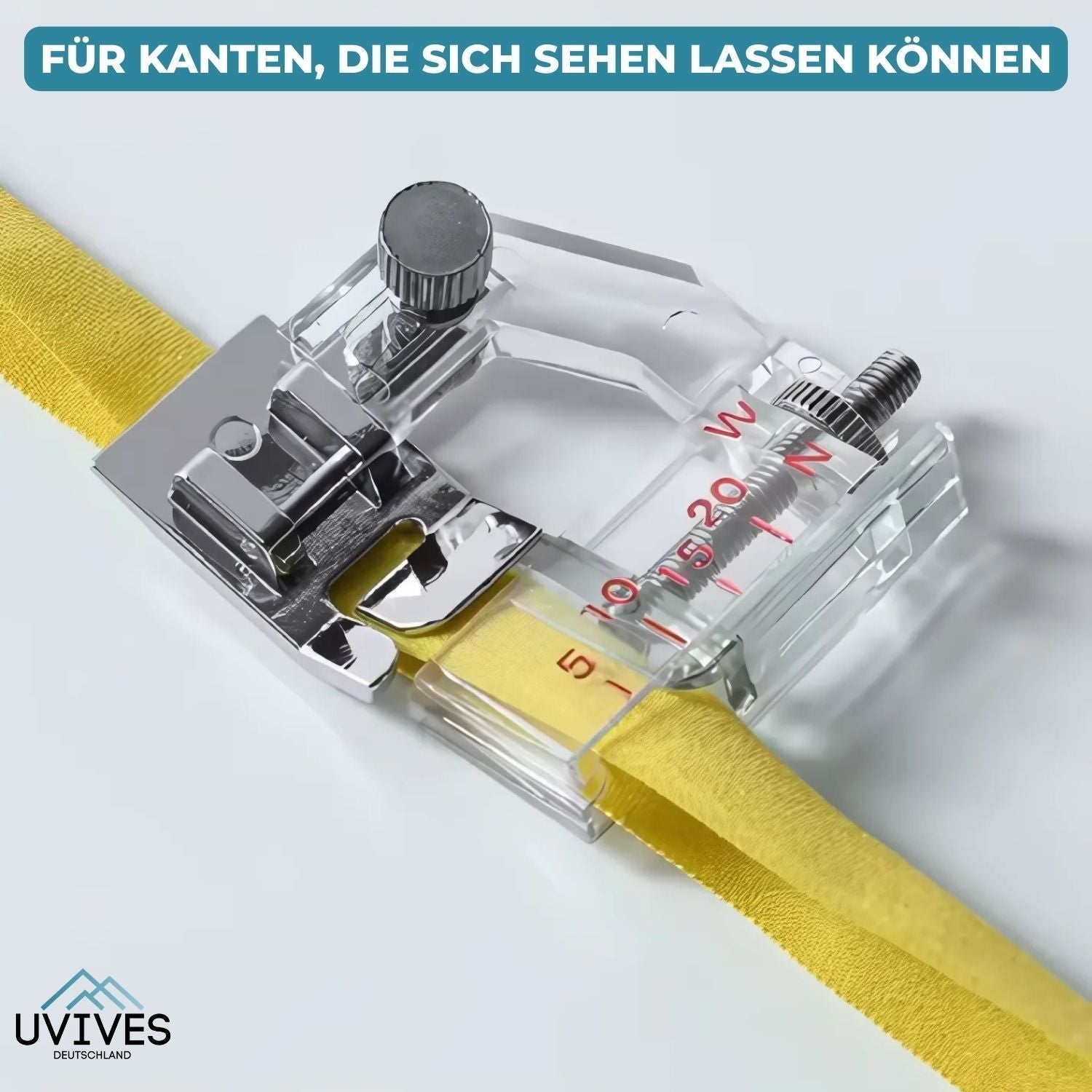 Bias Tape Binding Foot | Adjustable Width | Fits Most Machines | Hazel