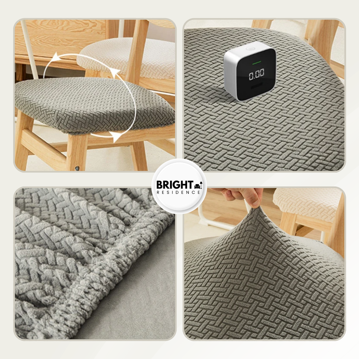 Chair Cover | Waterproof Stretch Fit | Machine Washable | Elm