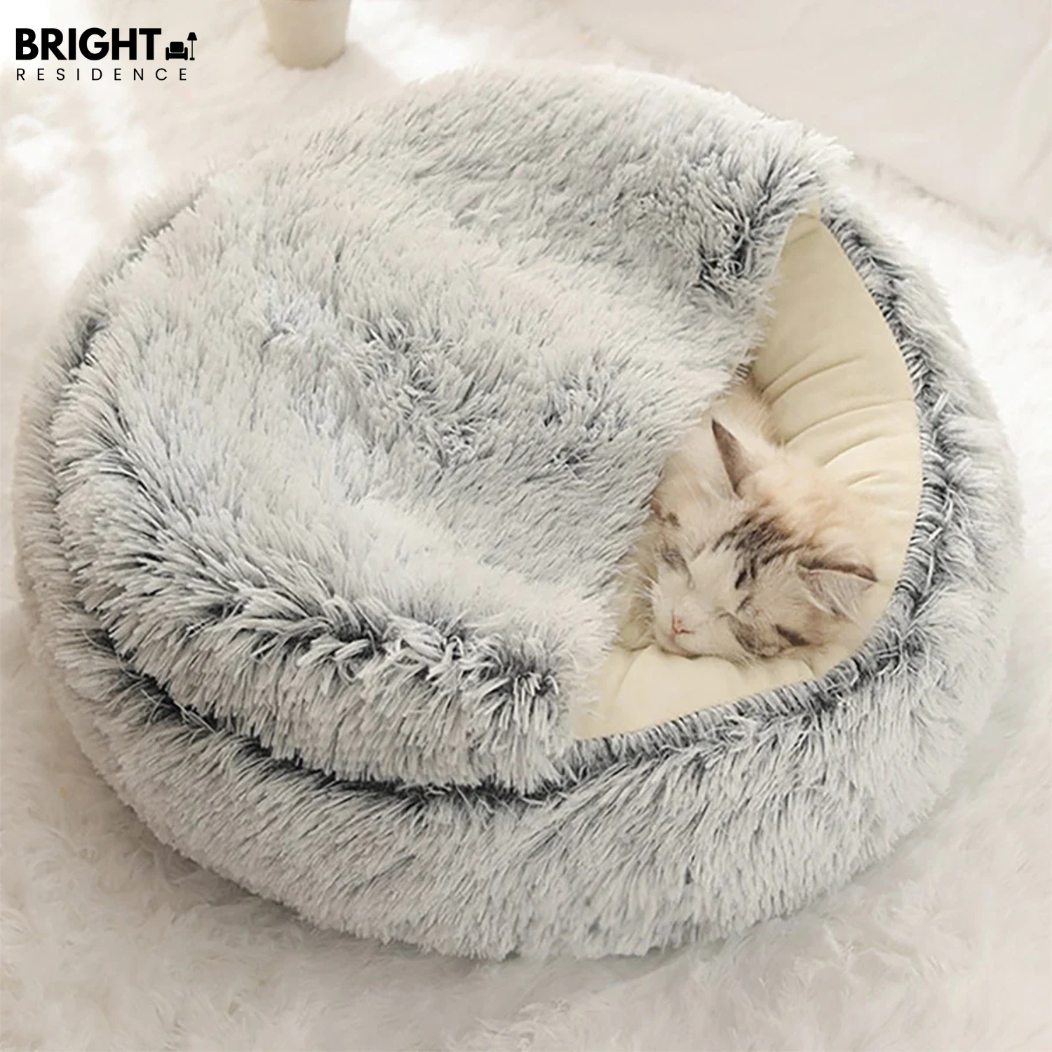 Pet Bed | Removable Machine Washable Cover | Two Sizes | Amber