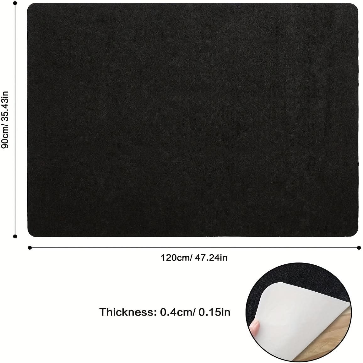 Chair Mat | Protects Hardwood Floors | 5 Colors, 2 Sizes | Jasper