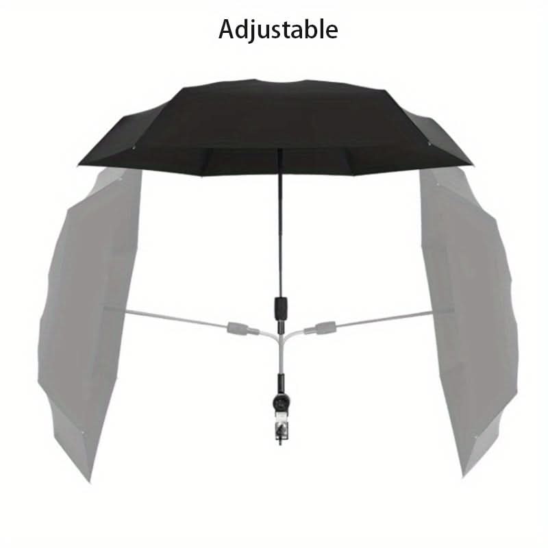 Stroller Umbrella | UV-Resistant Fabric | Bendable Clamp Arm | Kite