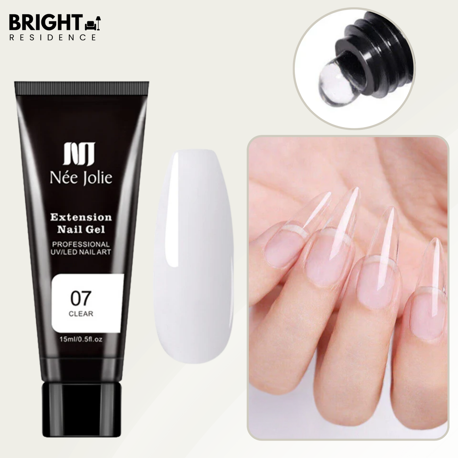 Nail Extension Kit | No UV Lamp Needed | Sets In 2 Minutes | Citrine