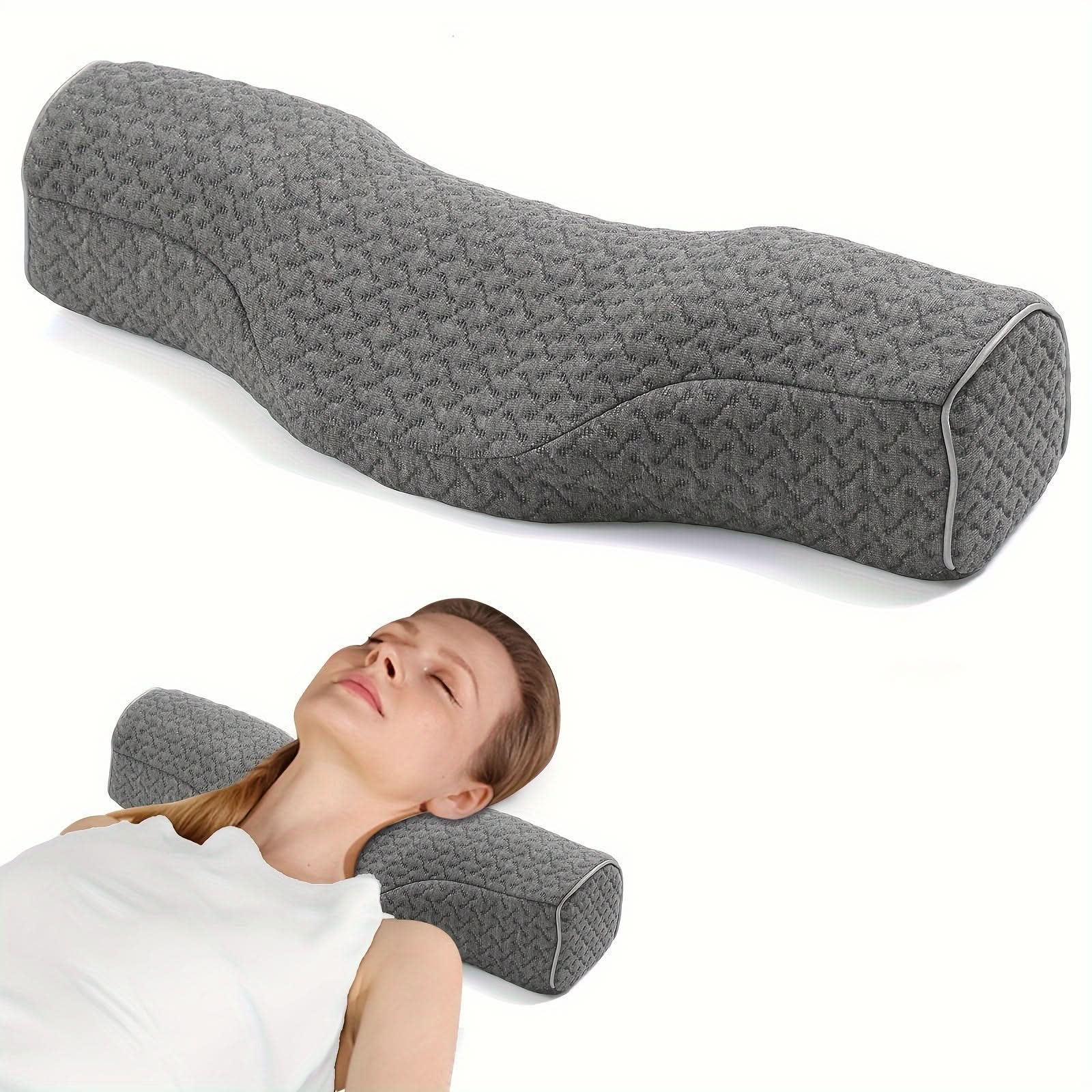 Cervical Neck Pillow | Medium-Firm Memory Foam | 2 Colors | Noble