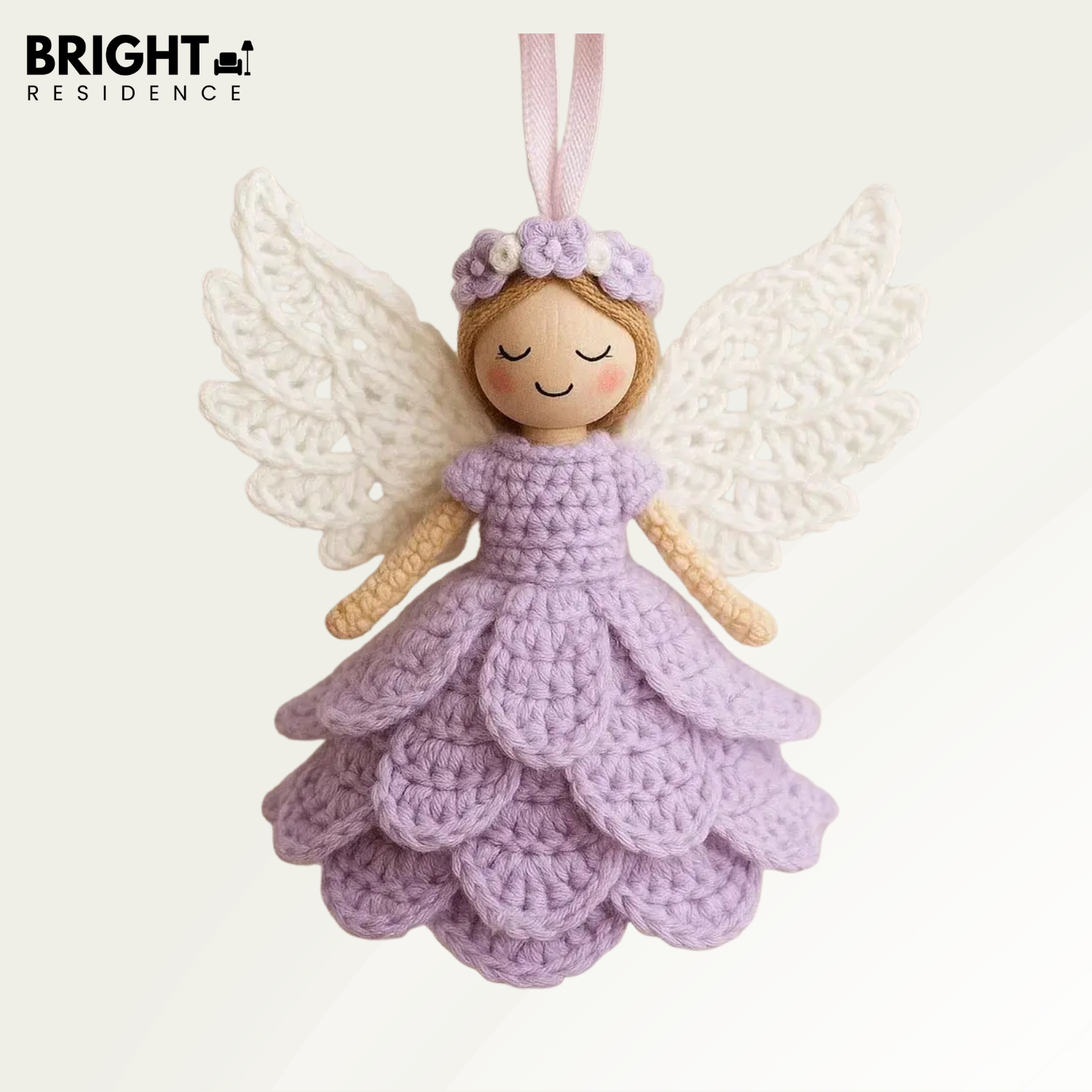 Crochet Kit | Makes a Keepsake Angel | Beginner Instructions | Dusk