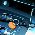 Beacon Bluetooth tracker in use