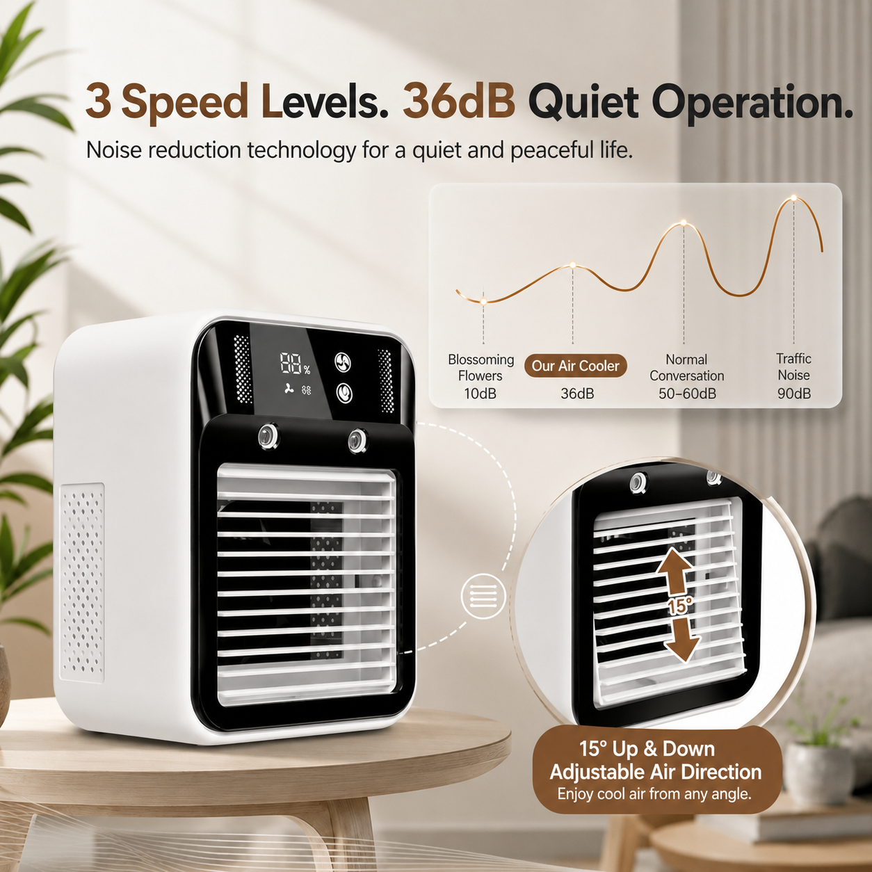 Breeze Mobile Air Cooler Fan
