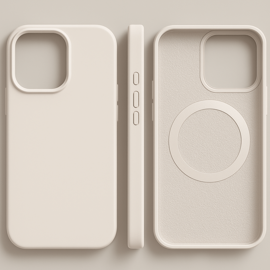 iPhone Case | MagSafe Compatible | Shockproof Soft Silicone | Quartz