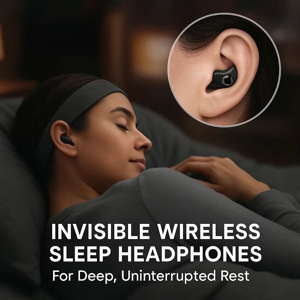Sleep Headphones | Bluetooth 5.3, IPX5 | Up to 24-Hr Playback | Rill