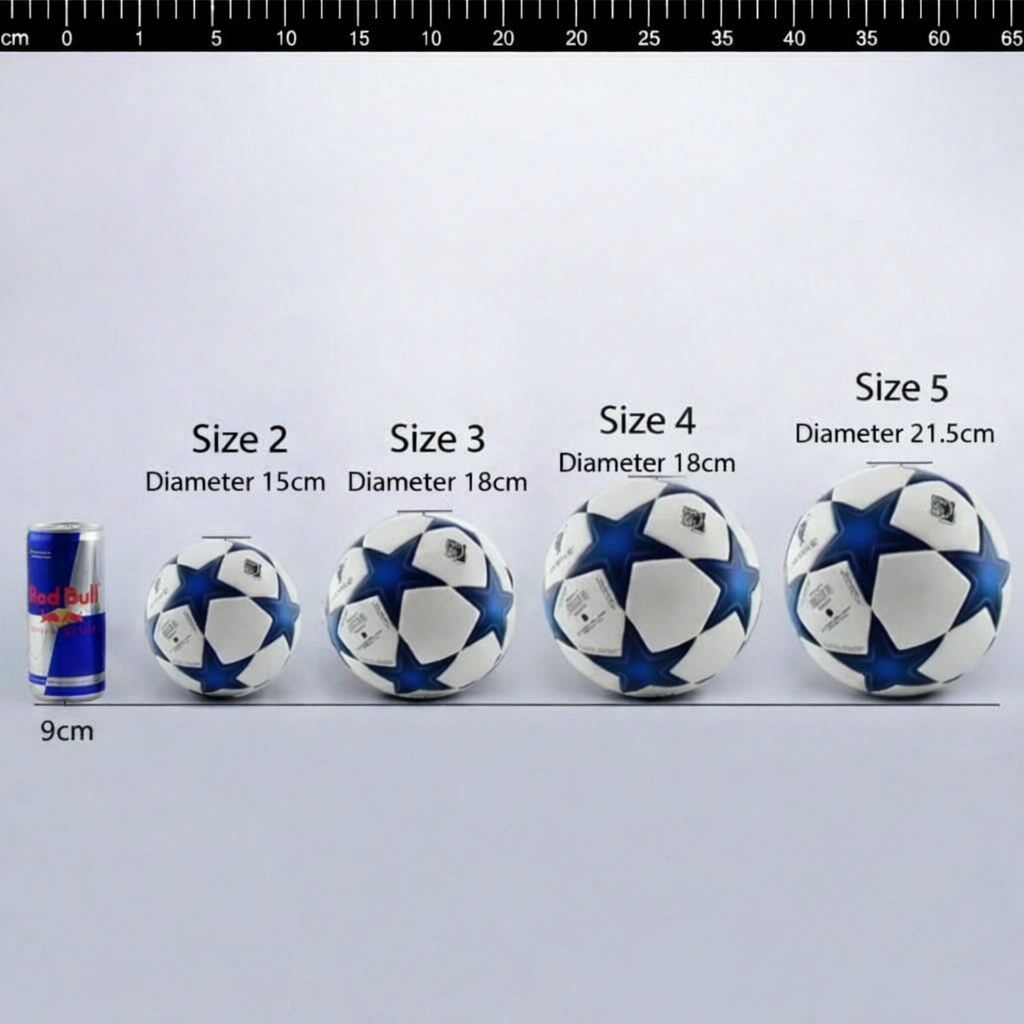 Inflatable Soccer Ball | Five Sizes | Durable PVC Outdoor Play | Rally