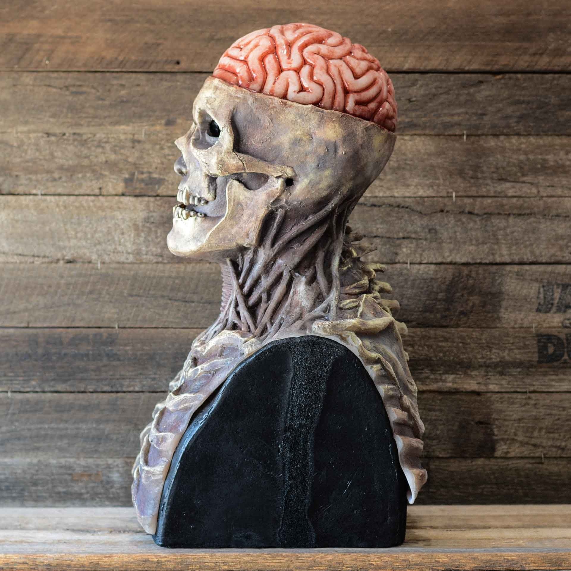 Skull Mask | Moving Jaw | Stretch Latex Full Head Coverage | Tempo