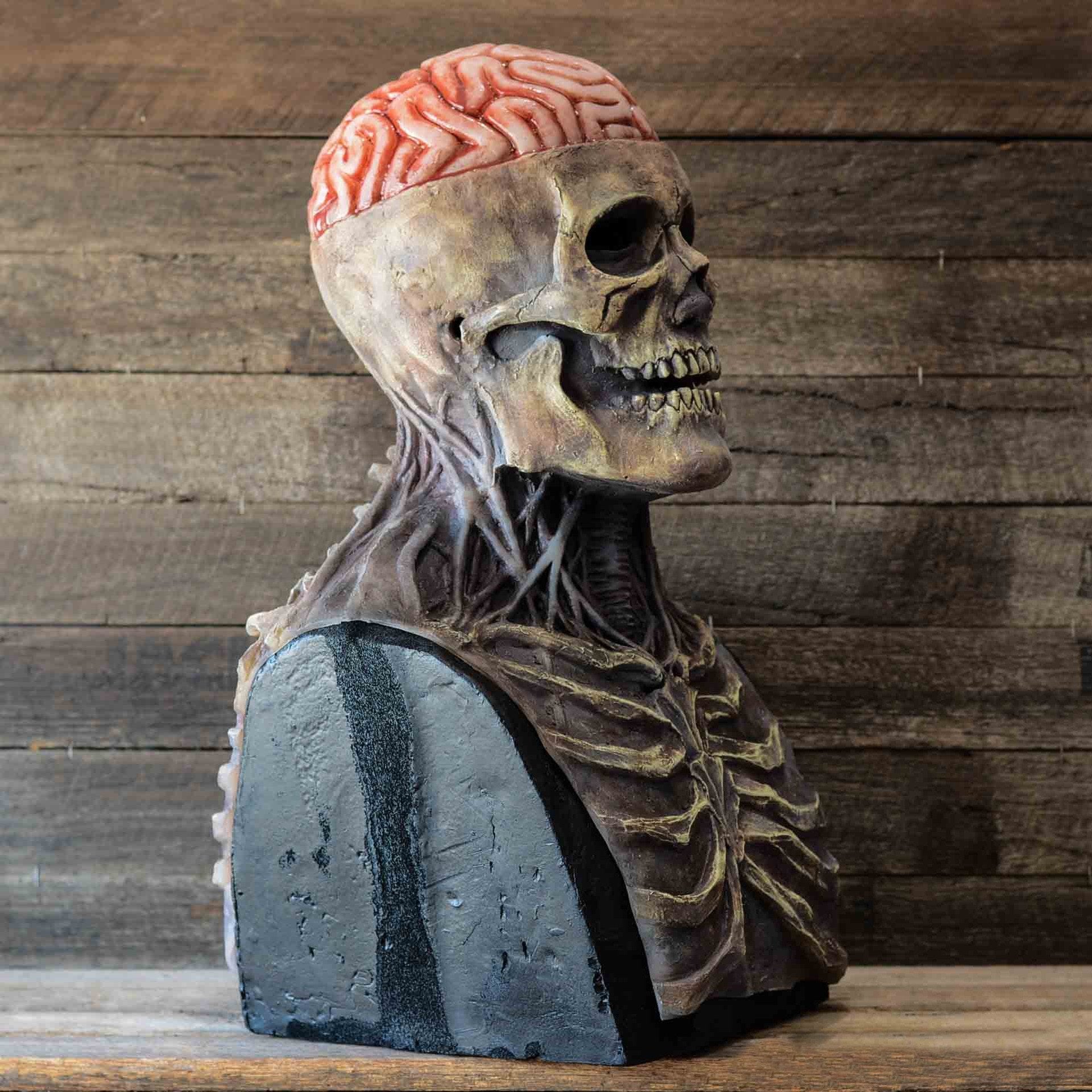 Skull Mask | Moving Jaw | Stretch Latex Full Head Coverage | Tempo