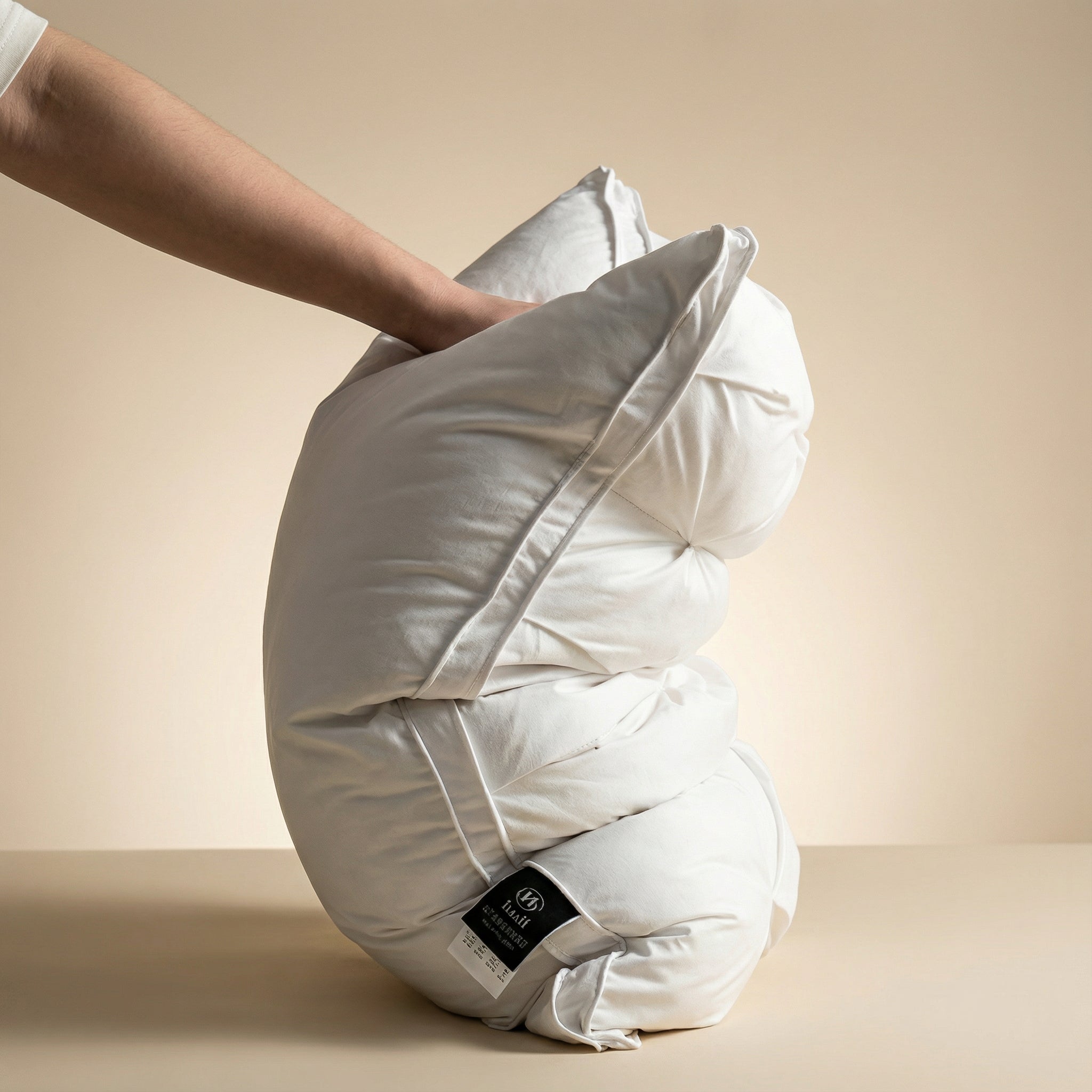 Down Pillow | Soft Hotel-Style Support | Breathable Cotton Cover | FederTraum