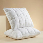 Down Pillow | Soft Hotel-Style Support | Breathable Cotton Cover | FederTraum