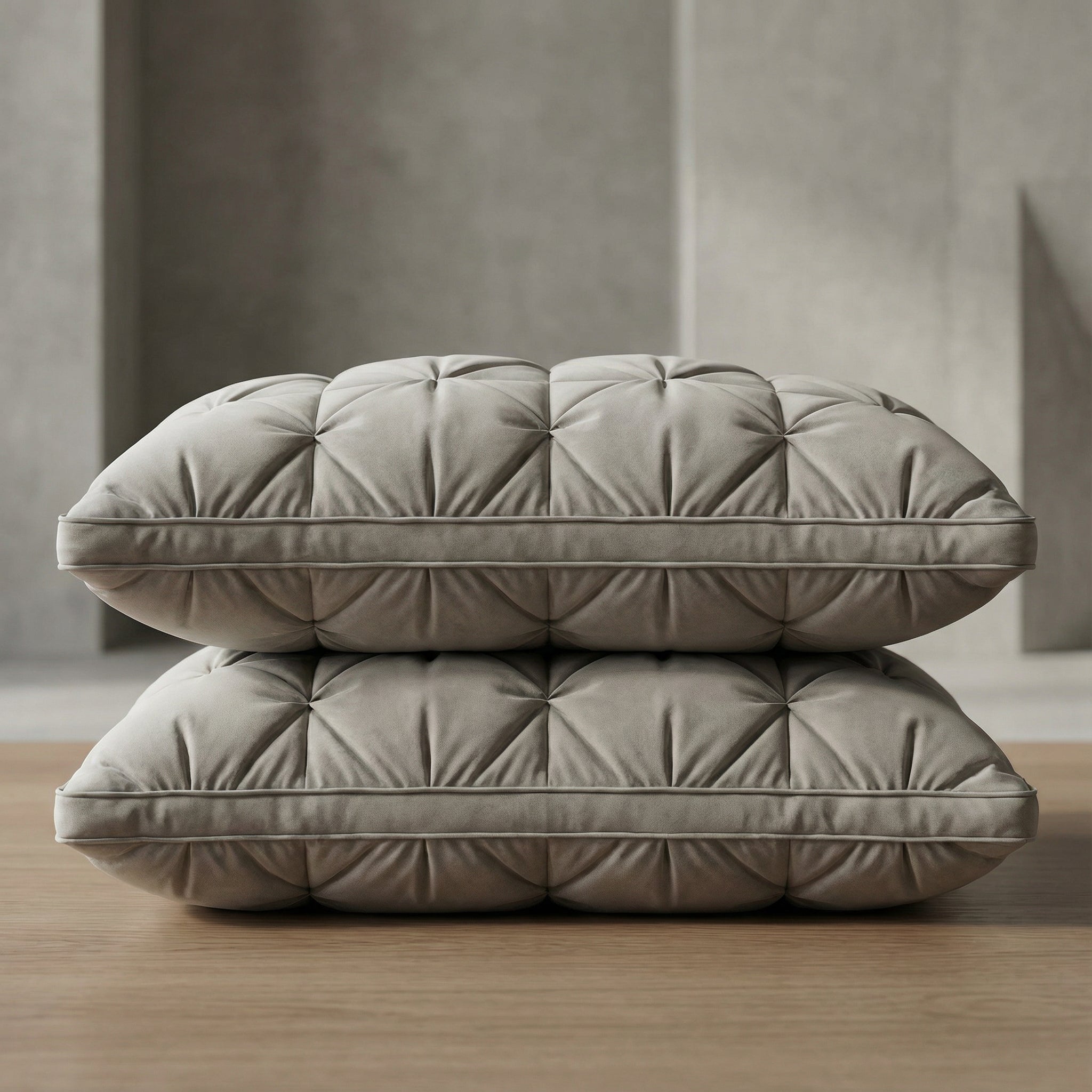 Down Pillow | Soft Hotel-Style Support | Breathable Cotton Cover | FederTraum