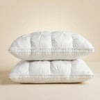 Down Pillow | Soft Hotel-Style Support | Breathable Cotton Cover | FederTraum