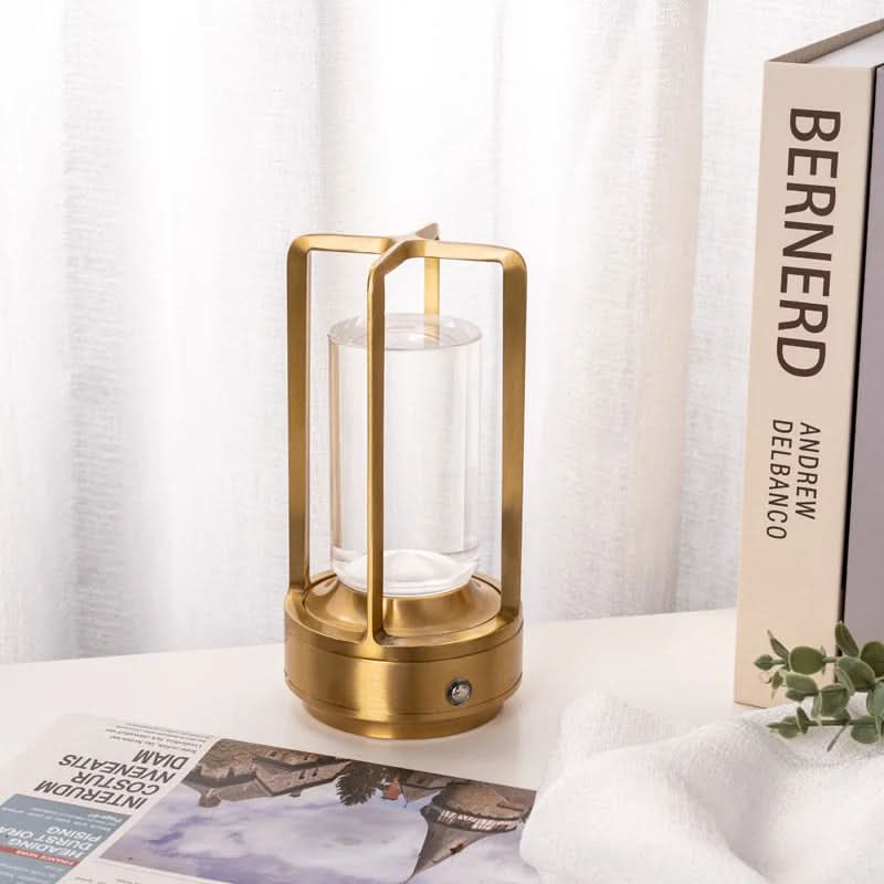 Table Lamp | Cordless and Rechargeable | Dimmable 3 Light Modes | Frost