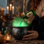 Floating Bottle & Mist Diffuser Witch Cauldron (Tabletop)