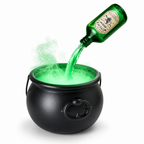 Floating Bottle & Mist Diffuser Witch Cauldron (Tabletop)
