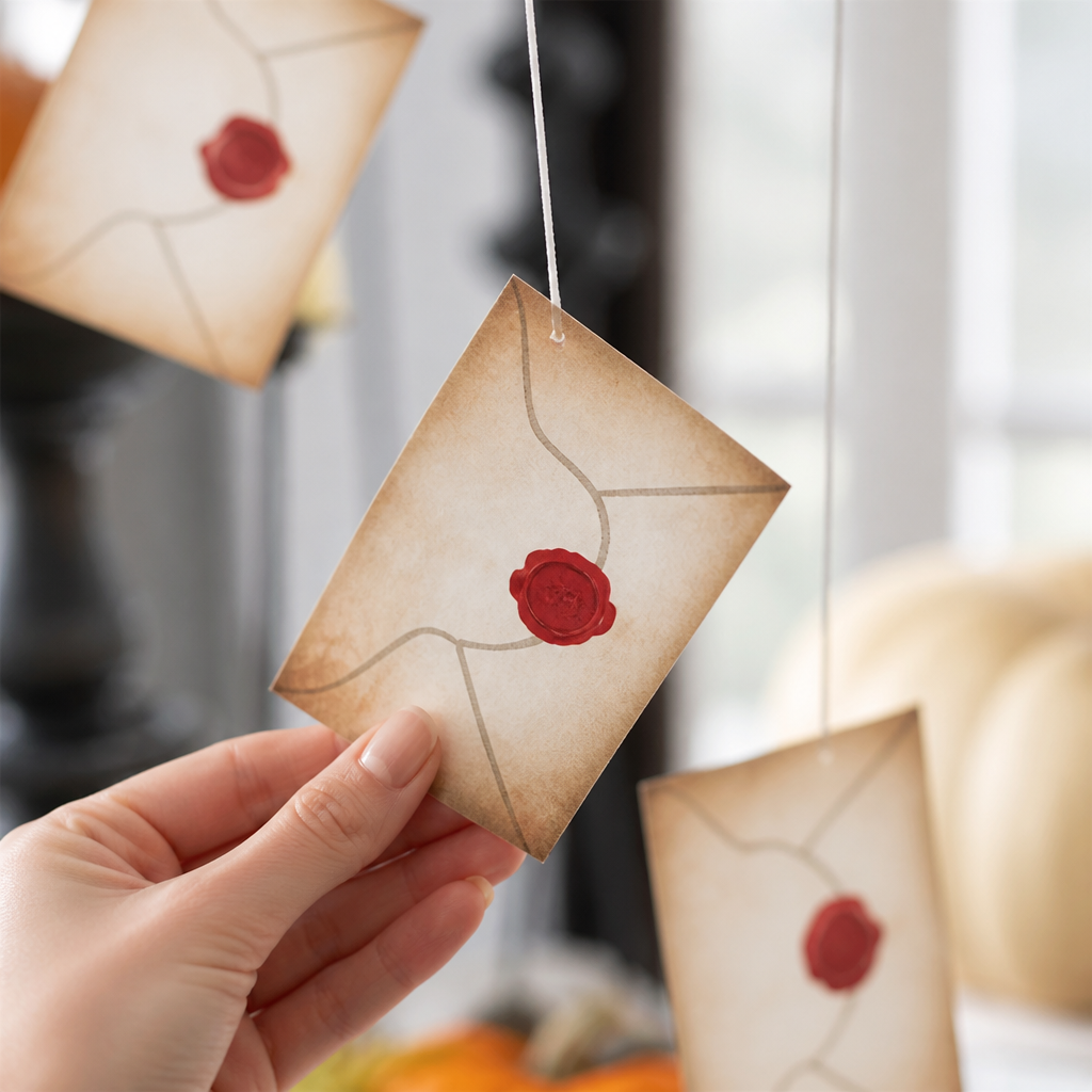 Floating Magic Envelope Garland (20 Pieces)