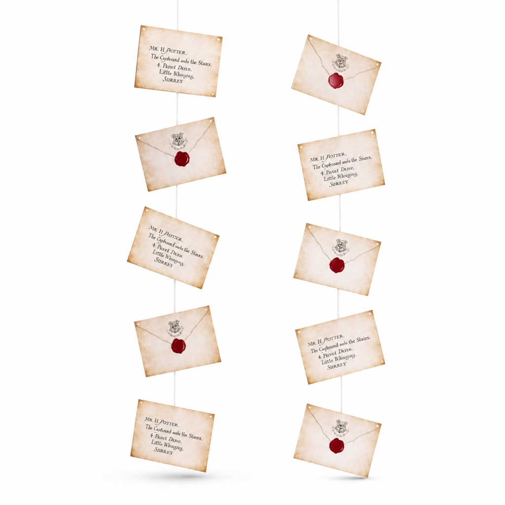 Floating Magic Envelope Garland (20 Pieces)