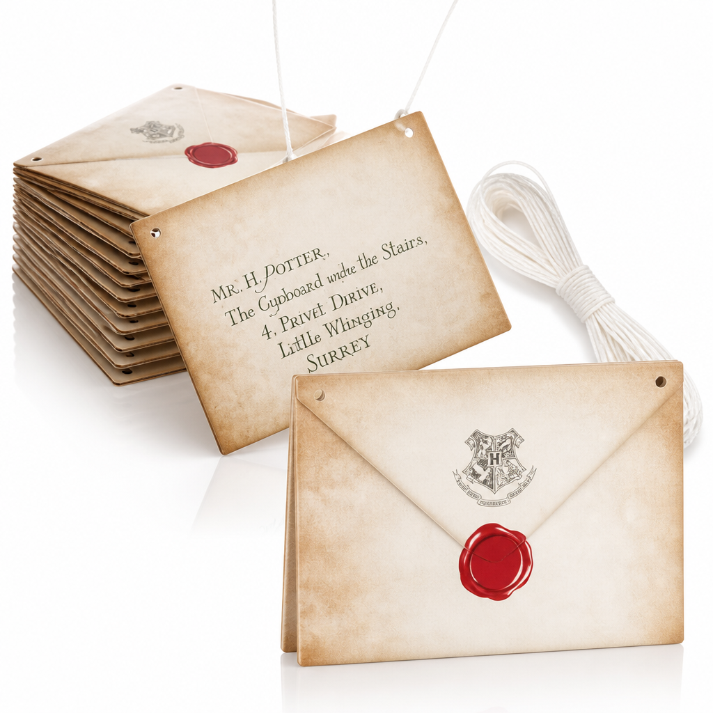 Floating Magic Envelope Garland (20 Pieces)