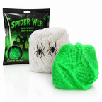 Glow-In-The-Dark & Stretchable Spider Web Decoration (Indoor/Outdoor)
