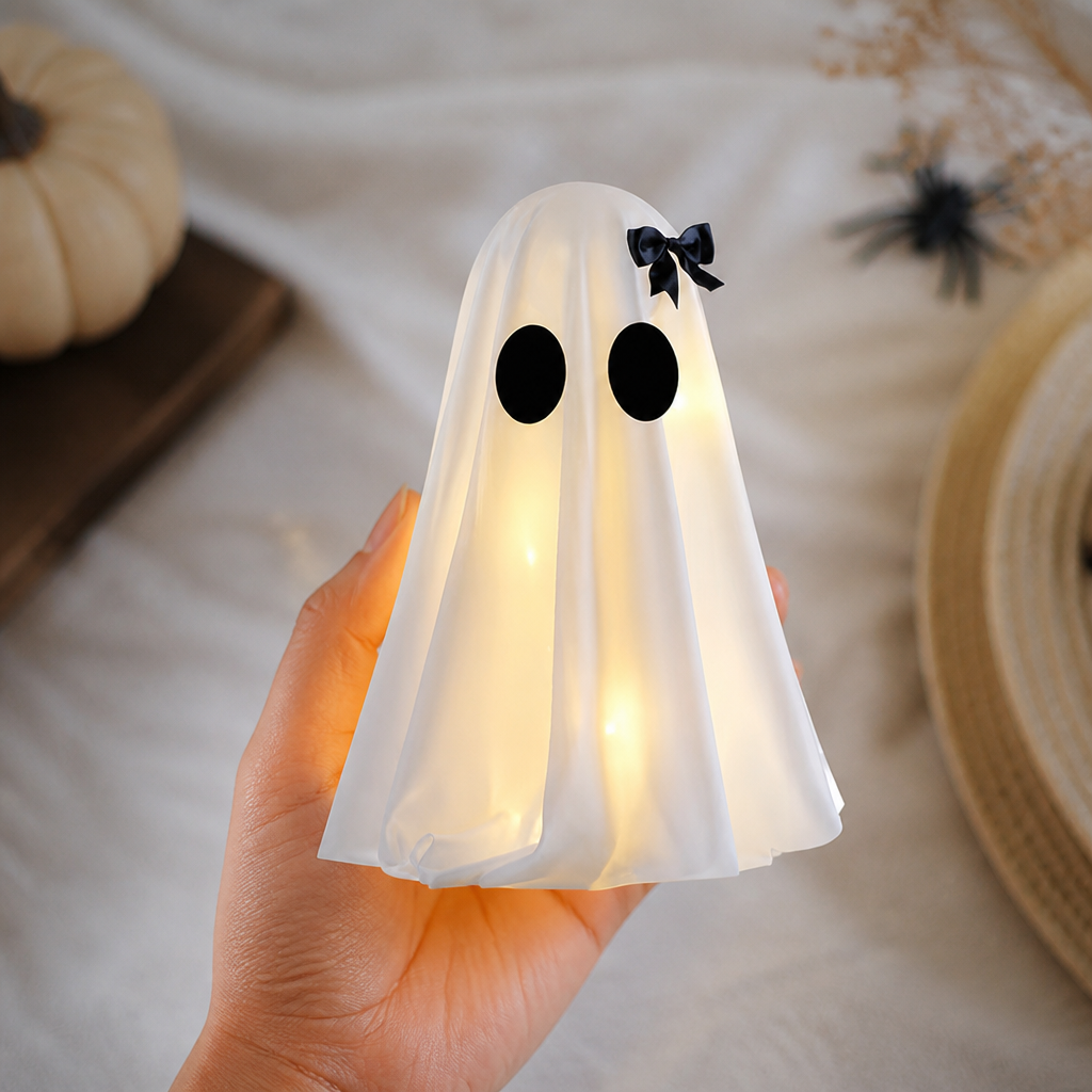 Glowing Halloween Ghost Decoration