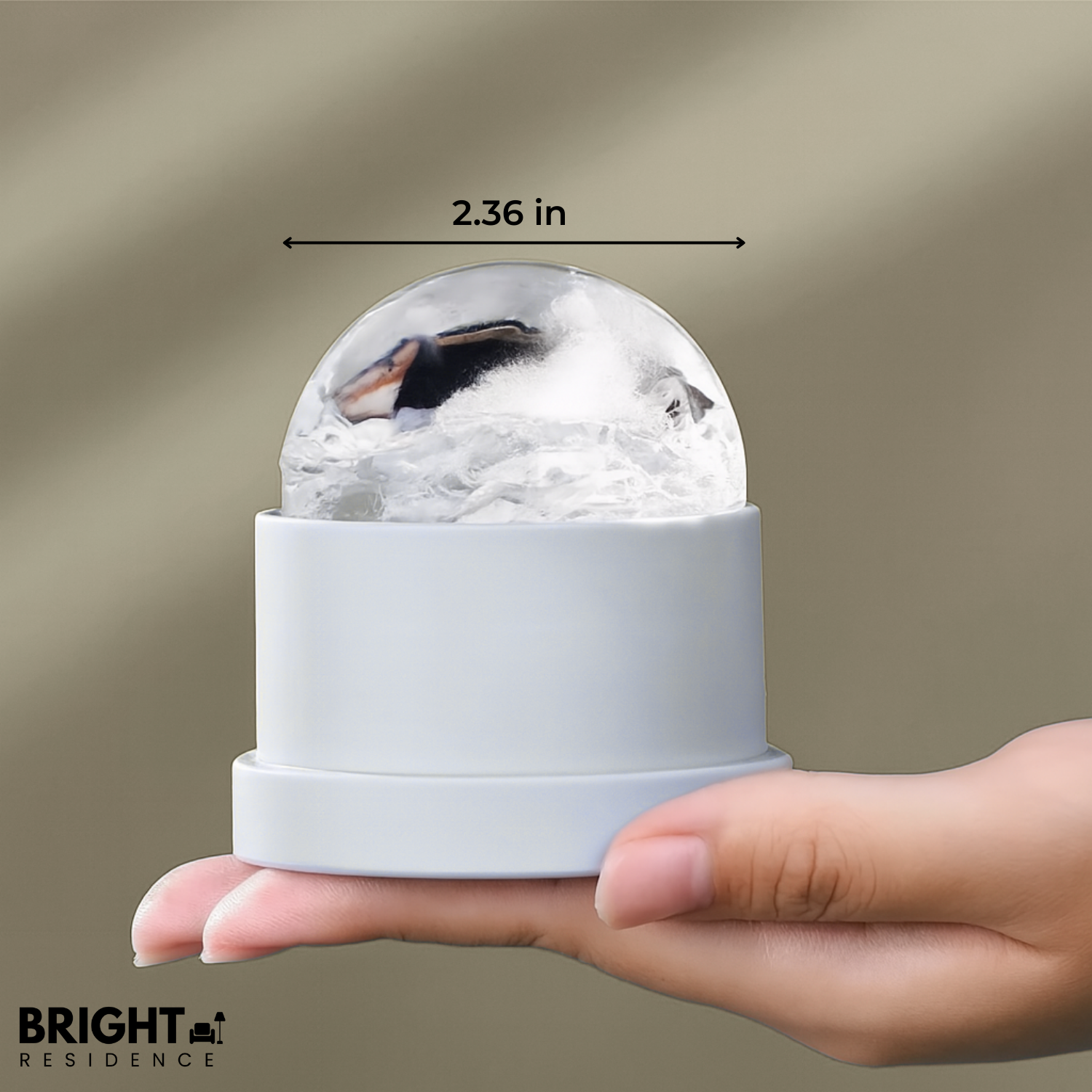 Ice Ball Maker | 2.4 in Round Ice | Stackable Molds | Bourne