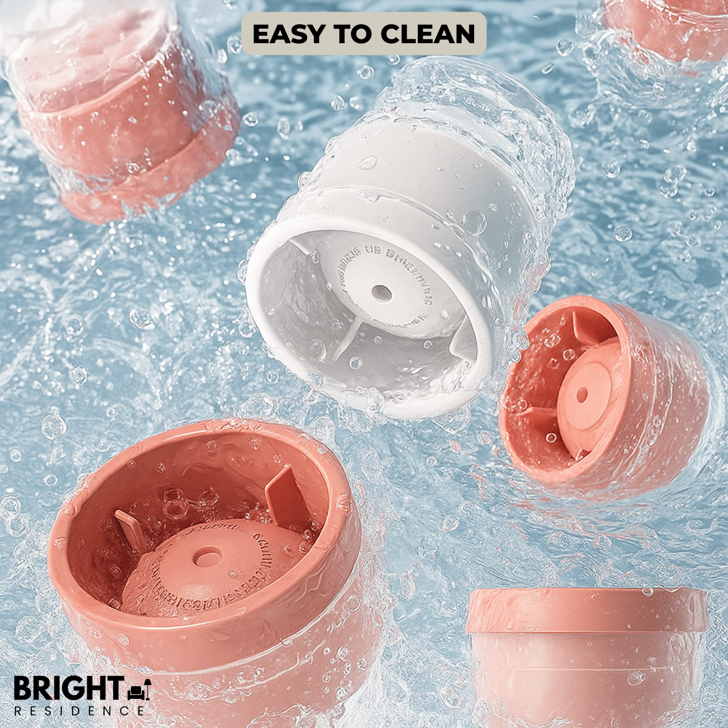 Ice Ball Maker | 2.4 in Round Ice | Stackable Molds | Bourne