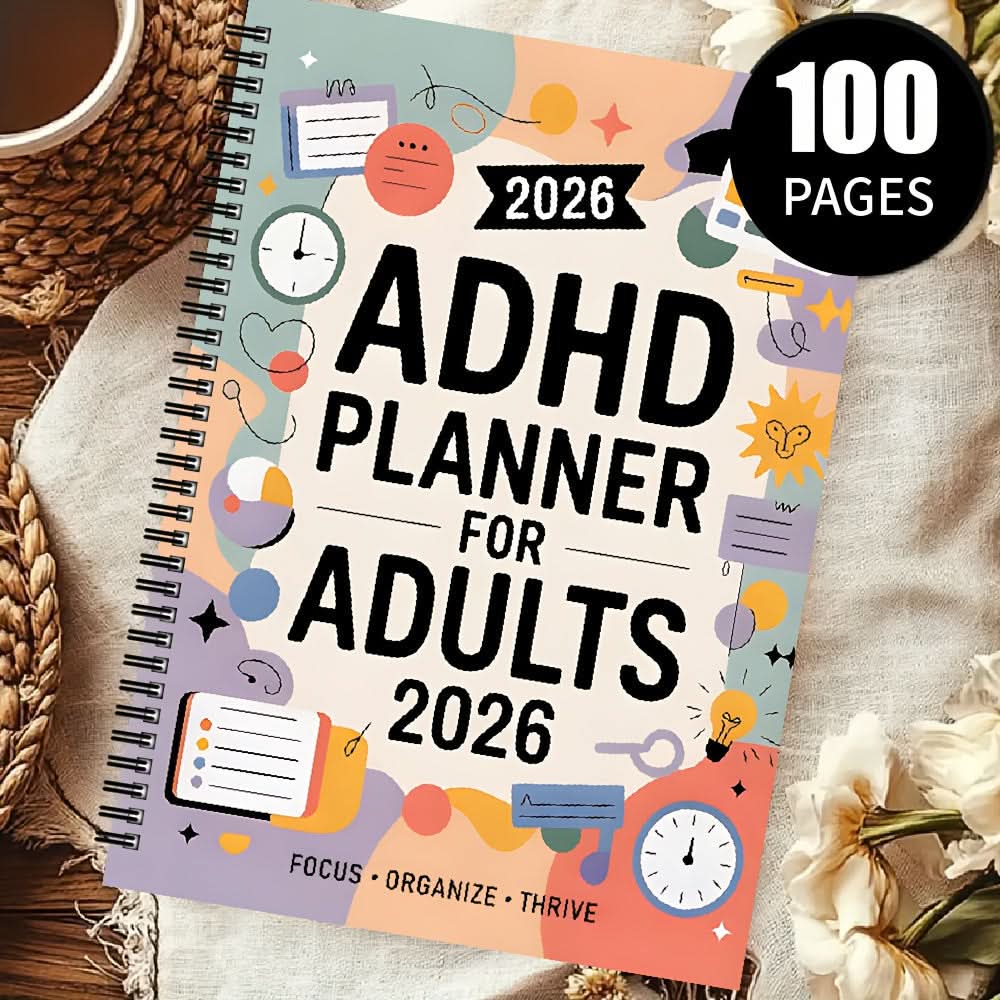 Daily Planner | 2026 Dated | Goal Tracking and Prompts | Halcyon