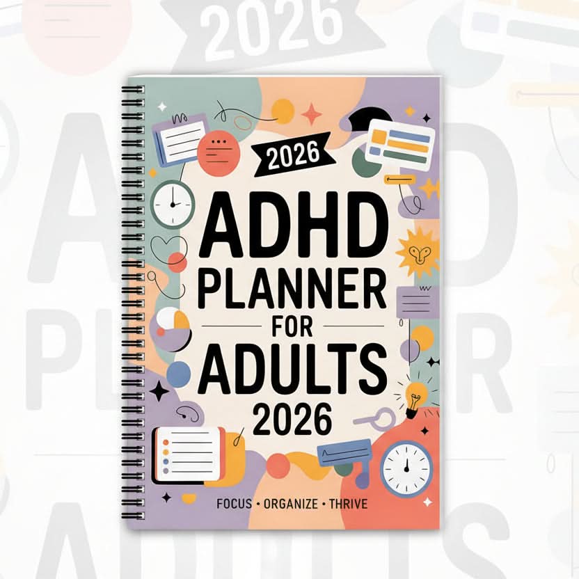 Daily Planner | 2026 Dated | Goal Tracking and Prompts | Halcyon