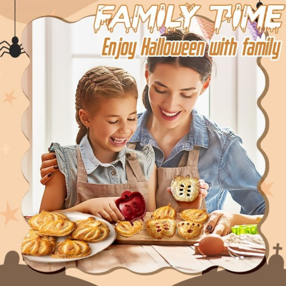 Hand Pie Mold | Pumpkin, Apple and Acorn | BPA Free ABS Plastic | Tamarind