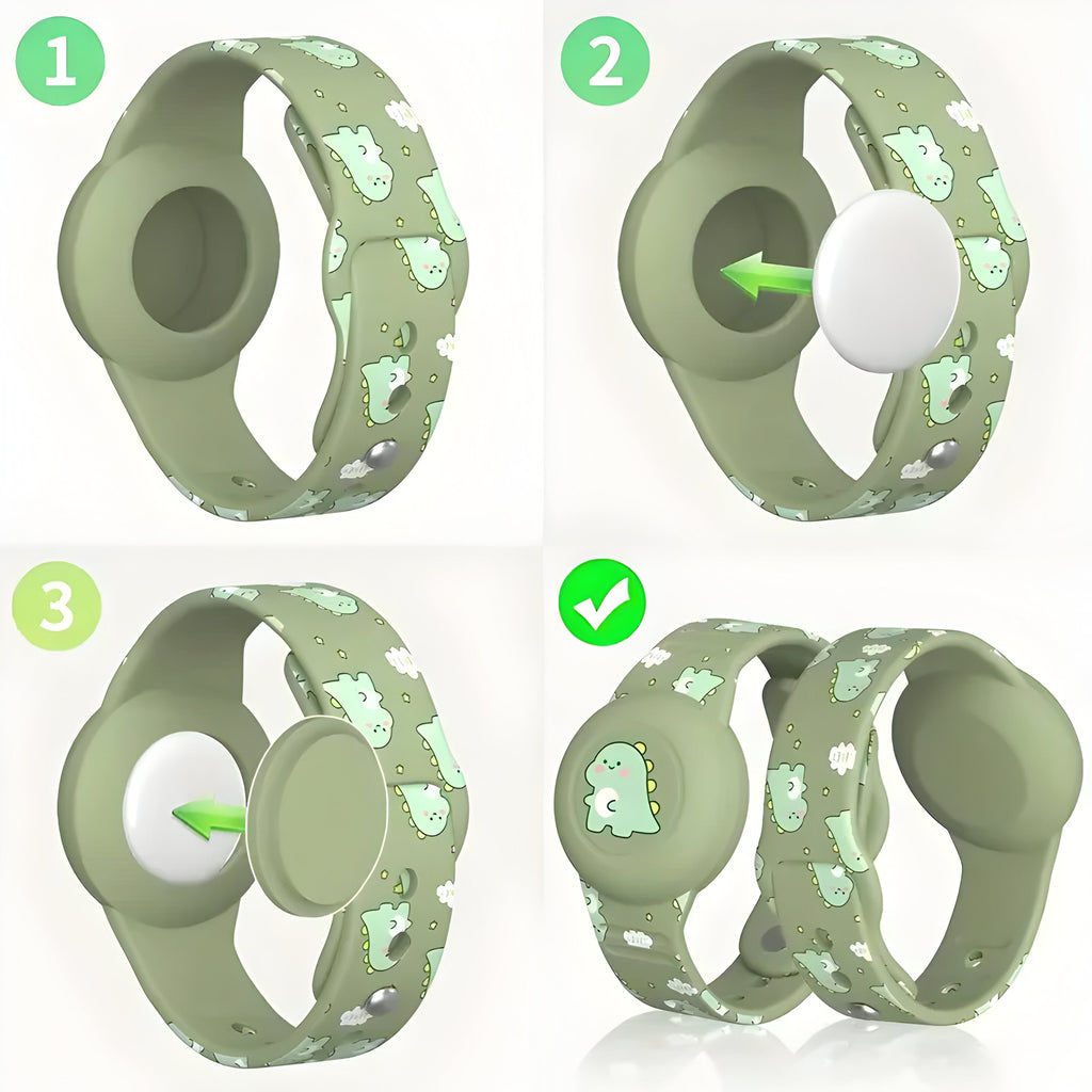 GPS | Kids Wristband | Location Tracking | Adjustable Silicone Wristband | KidLoca