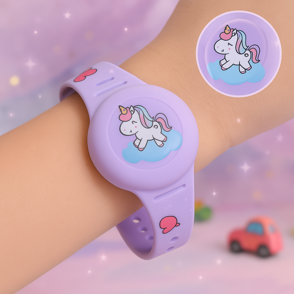 GPS | Kids Wristband | Location Tracking | Adjustable Silicone Wristband | KidLoca