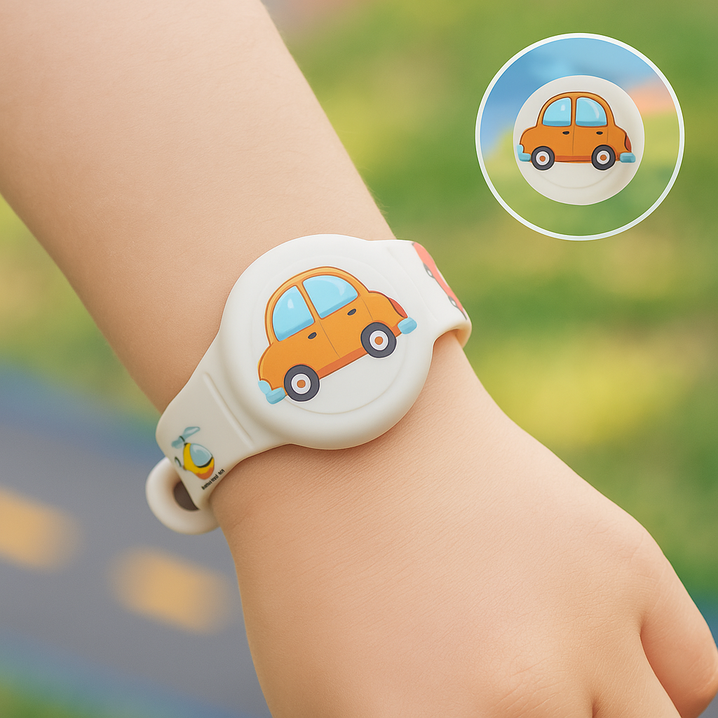GPS | Kids Wristband | Location Tracking | Adjustable Silicone Wristband | KidLoca