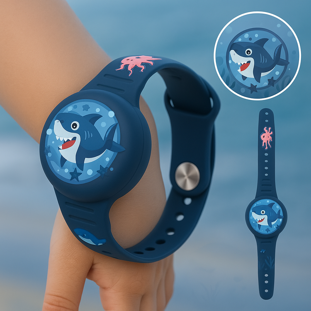 GPS | Kids Wristband | Location Tracking | Adjustable Silicone Wristband | KidLoca