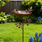 Garden Bird Bath | Decorative Bowl | Sturdy Stake | GardenShine