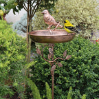 Garden Bird Bath | Decorative Bowl | Sturdy Stake | GardenShine