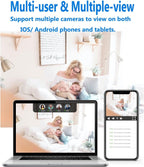 Indoor Camera | Night Vision & Motion Detection | Wi-Fi Access | SecureView