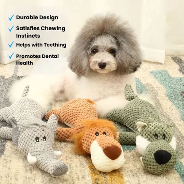 Dog Chew Toy | Denim Build for Strong Chewers | 13 Styles | Nettle