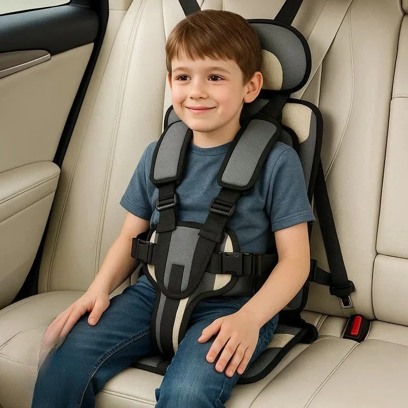 Child Seat | Foldable Travel Seat for On the Go | Quick Setup with Harness System | GoSeat