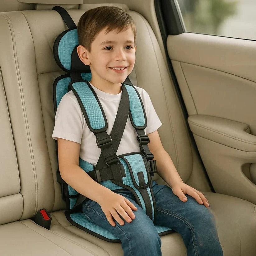 Child Seat | Foldable Travel Seat for On the Go | Quick Setup with Harness System | GoSeat