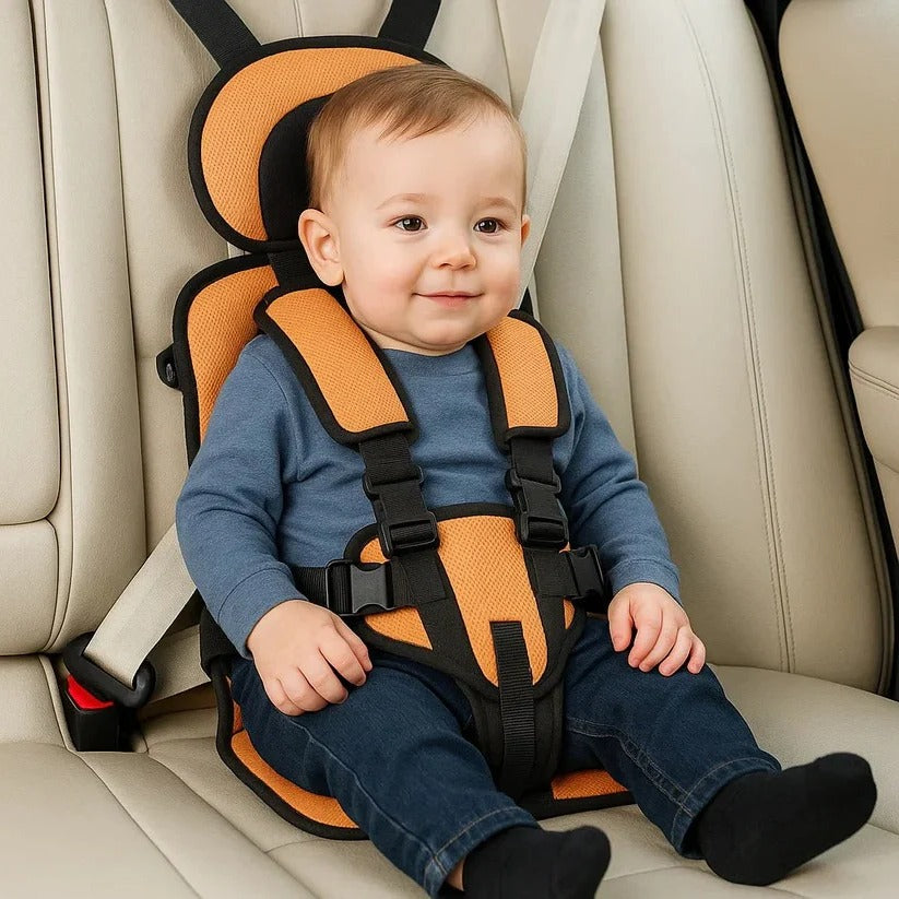 Child Seat | Foldable Travel Seat for On the Go | Quick Setup with Harness System | GoSeat