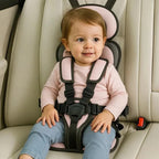 Child Seat | Foldable Travel Seat for On the Go | Quick Setup with Harness System | GoSeat