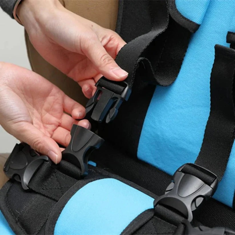 Child Seat | Foldable Travel Seat for On the Go | Quick Setup with Harness System | GoSeat