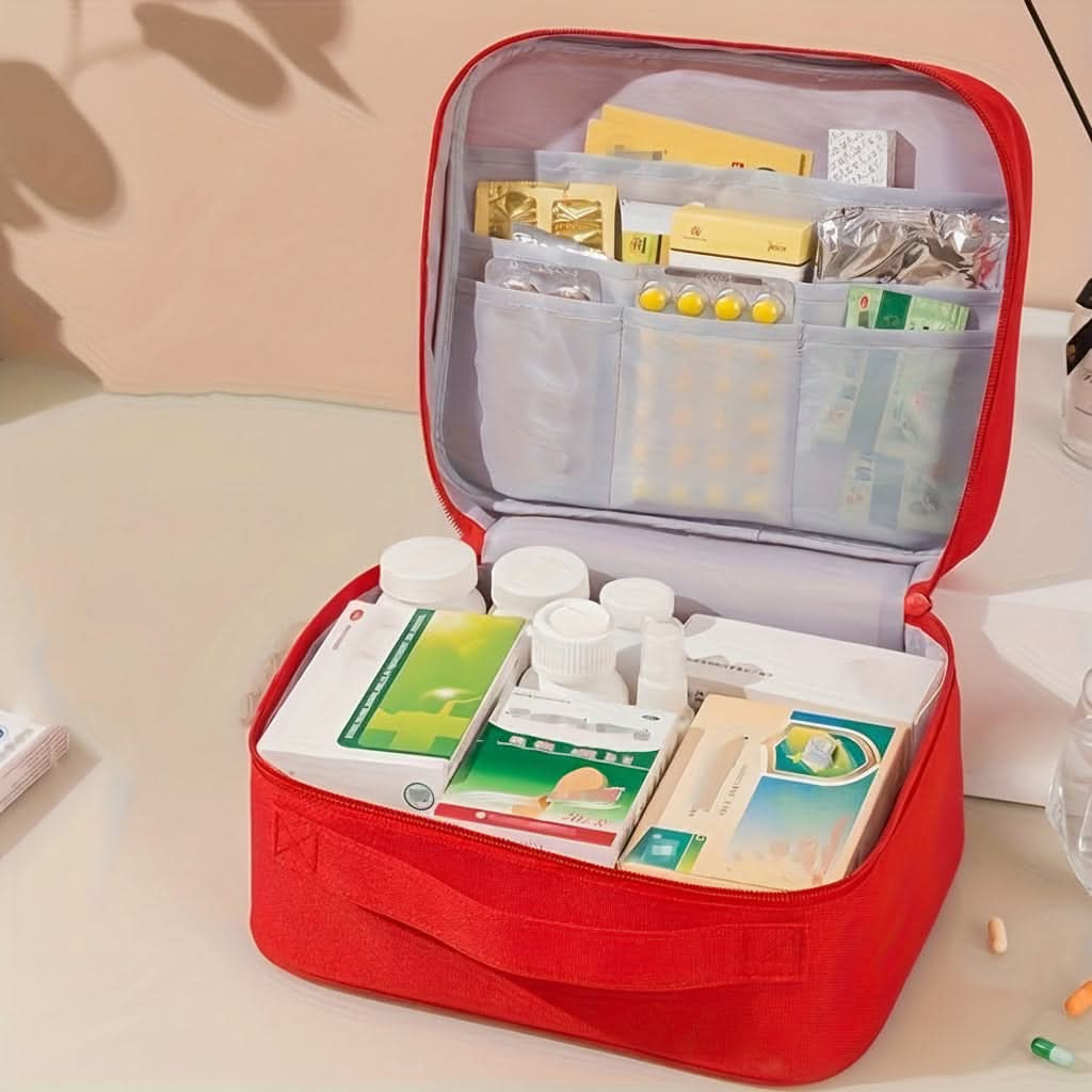 First Aid Bag | Durable Oxford Fabric | Multi-Compartment XL | Scout