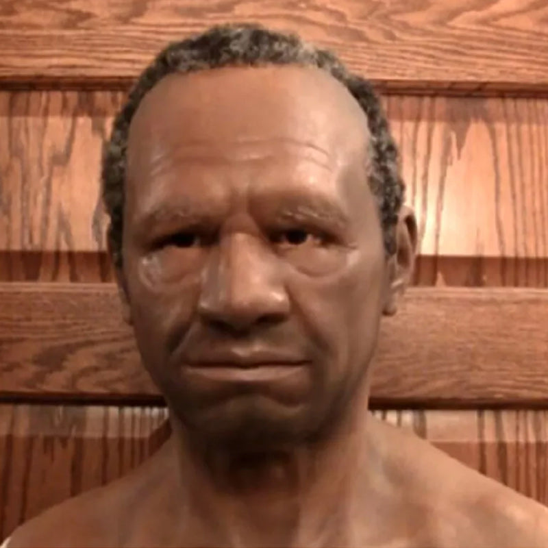 Halloween Mask | Full Face Natural Latex | Fits Heads Up to 24 in | Slate