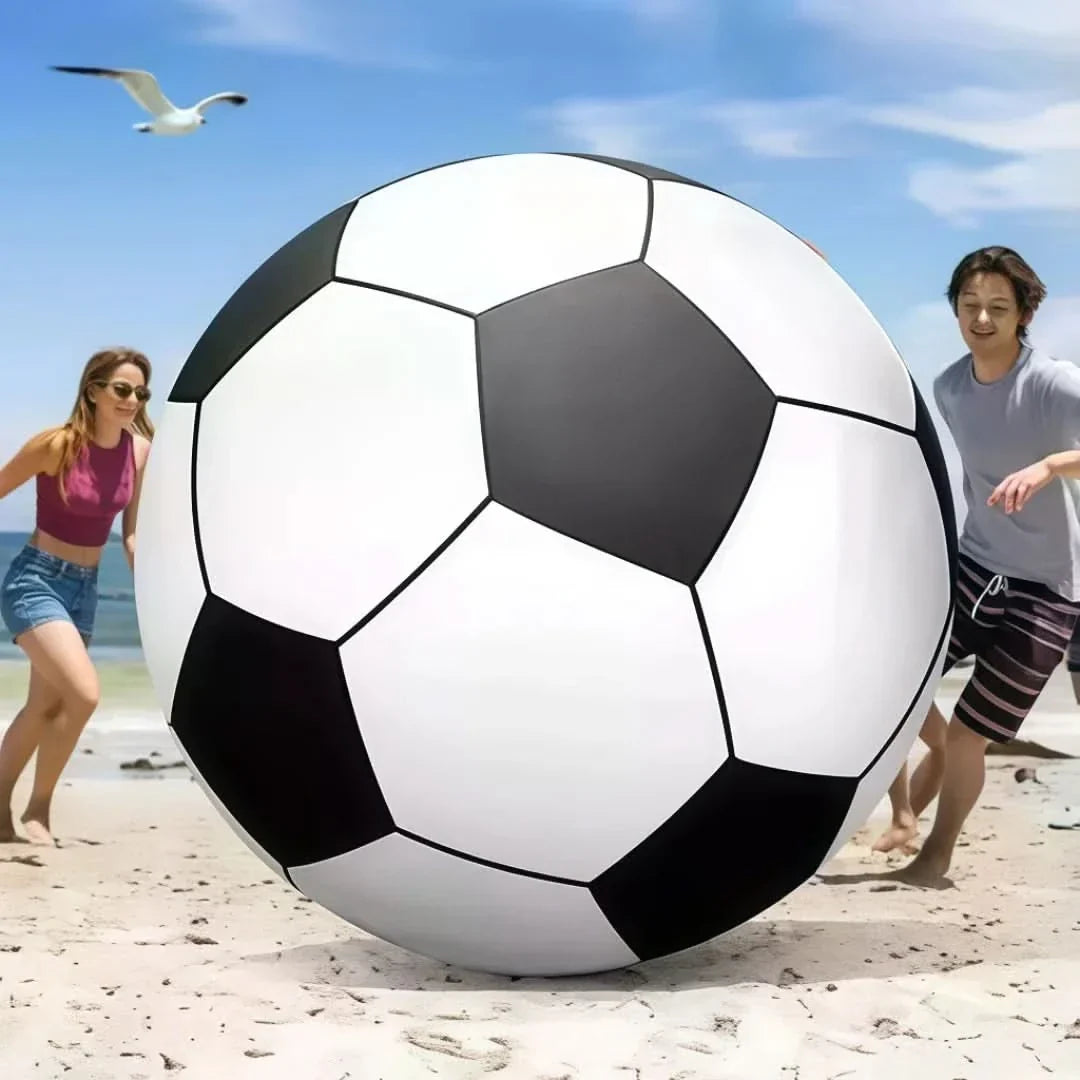 Inflatable Soccer Ball | Five Sizes | Durable PVC Outdoor Play | Rally